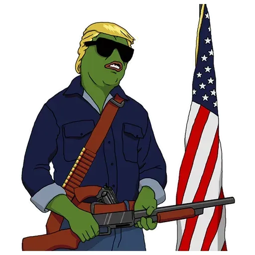 PePe Trump @kyprijan - Sticker 17