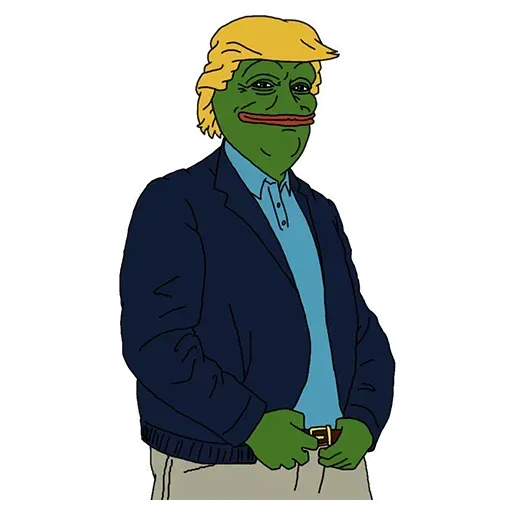 PePe Trump @kyprijan - Sticker 20
