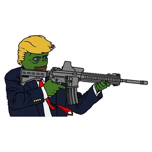 PePe Trump @kyprijan - Sticker 12