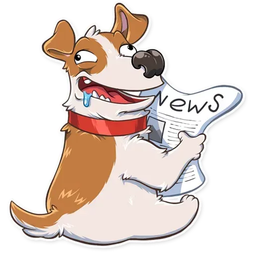 Richie The Dog - Sticker 30