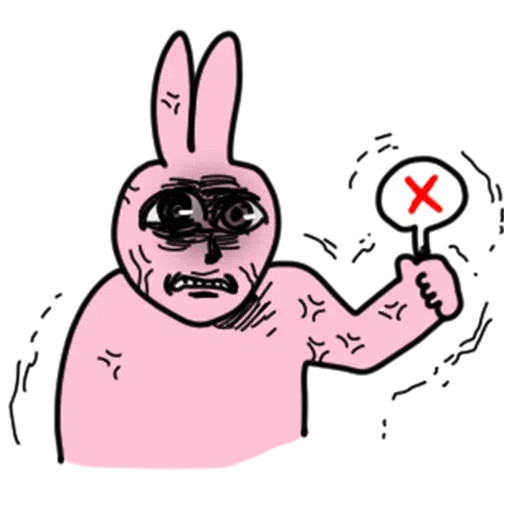 rabbit - Sticker 25