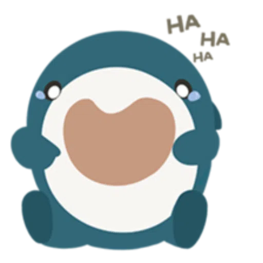 Chubby Shark - Sticker 25