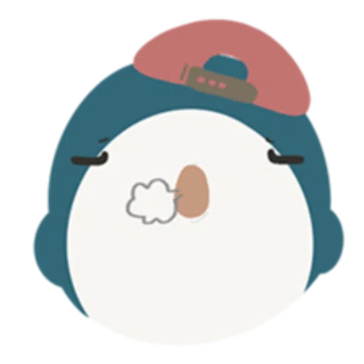 Chubby Shark - Sticker 12