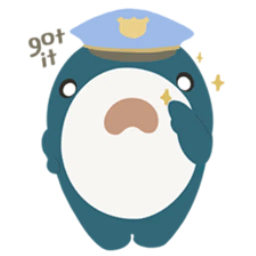 Chubby Shark - Sticker 20