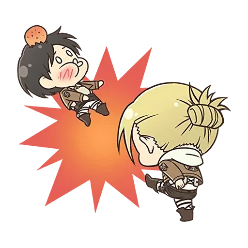 AOT Chibi 4 - Sticker 9