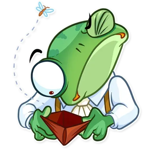 Banker Frog - Sticker 12