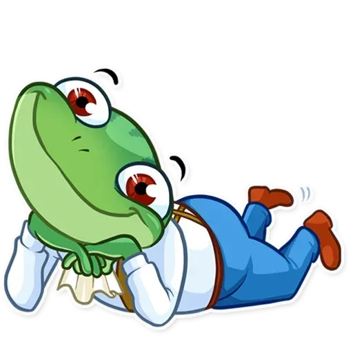 Banker Frog - Sticker 20