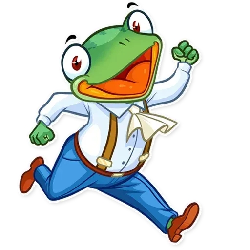 Banker Frog - Sticker 23
