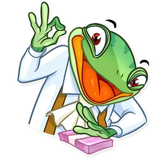 Banker Frog - Sticker 16
