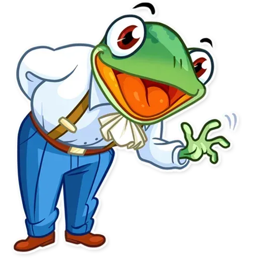 Banker Frog - Sticker 9