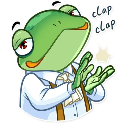 Banker Frog - Sticker 27