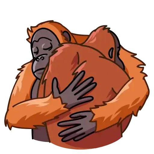 Orangoutang - Sticker 9