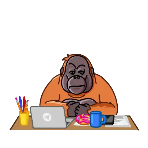 Orangoutang - Sticker 26