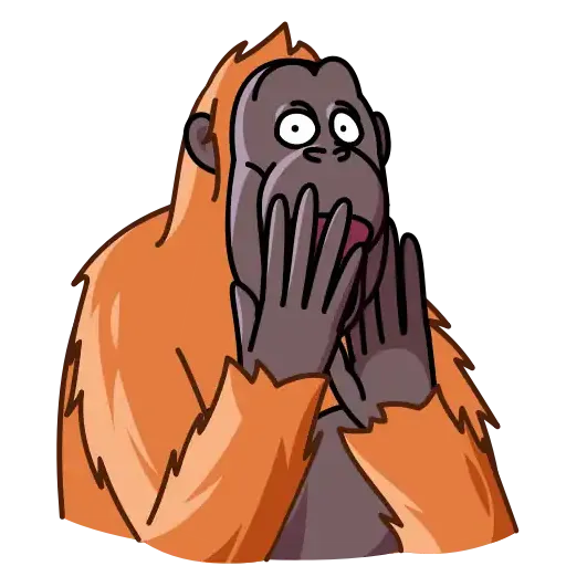 Orangoutang - Sticker 24