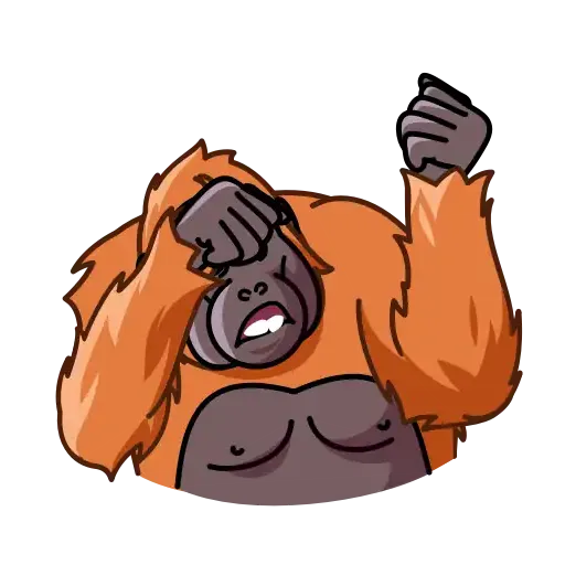 Orangoutang - Sticker 13
