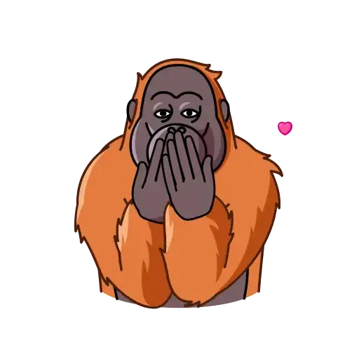 Orangoutang - Sticker 25