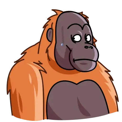 Orangoutang - Sticker 23