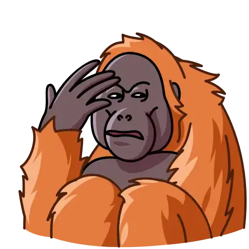 Orangoutang - Sticker 11