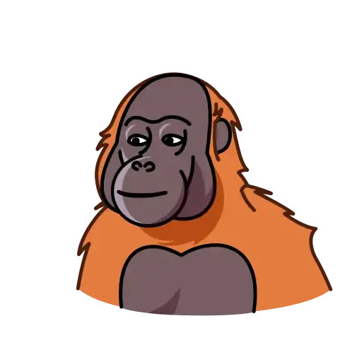 Orangoutang - Sticker 21