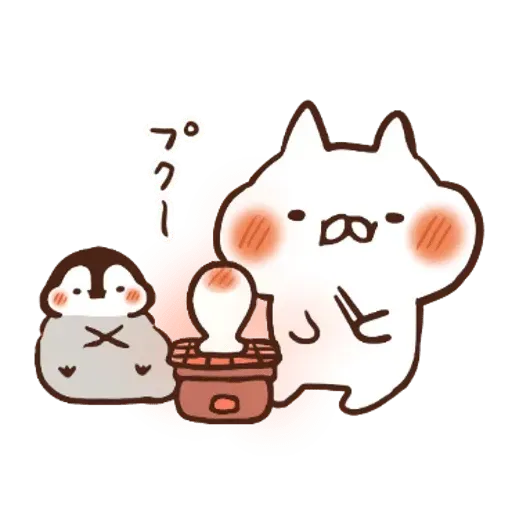 Nekopen Biyori (Fuyu no hi) - Sticker 24