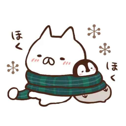 Nekopen Biyori (Fuyu no hi) - Sticker 23