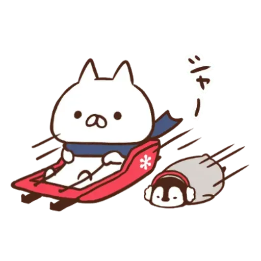 Nekopen Biyori (Fuyu no hi) - Sticker 19