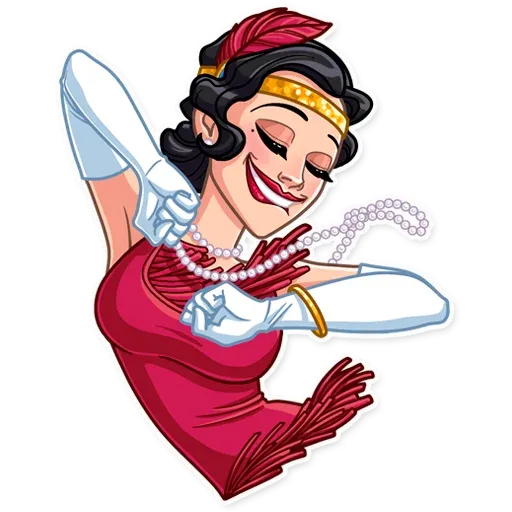 Mafia Girl - Sticker 24