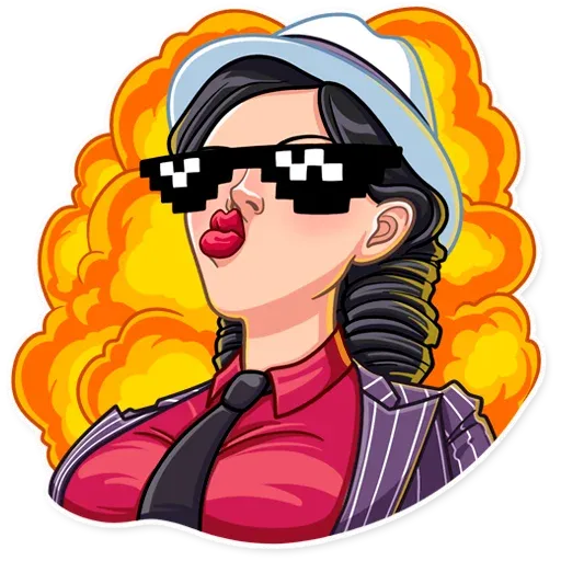 Mafia Girl - Sticker 17