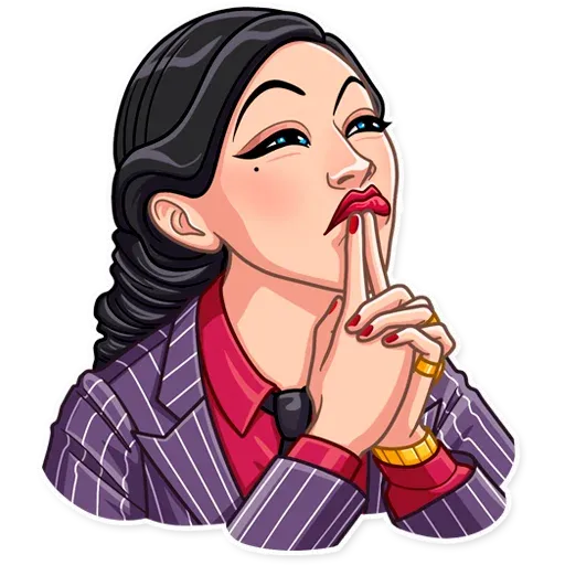 Mafia Girl - Sticker 23