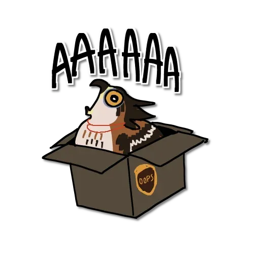 Looks! a birdie! - Sticker 17