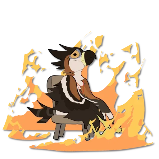 Looks! a birdie! - Sticker 12