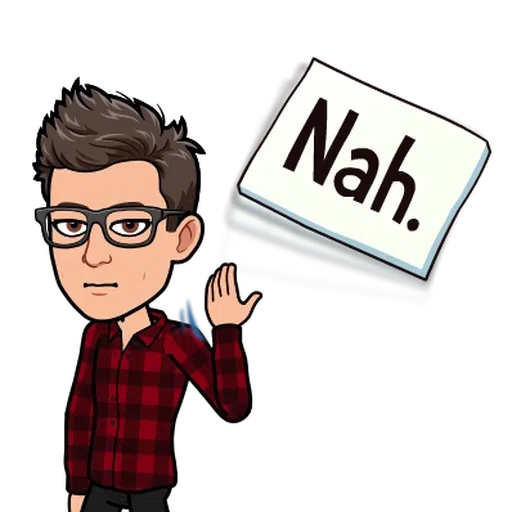 BitMoji 2 - Sticker 18