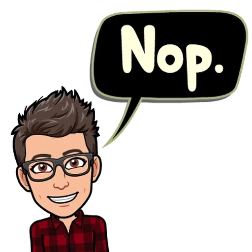 BitMoji 2 - Sticker 17