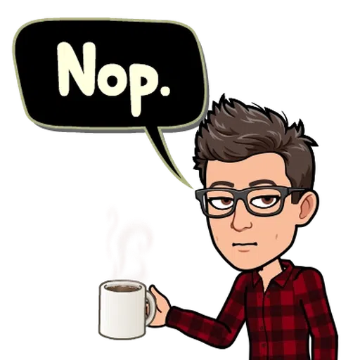 BitMoji 2 - Sticker 20