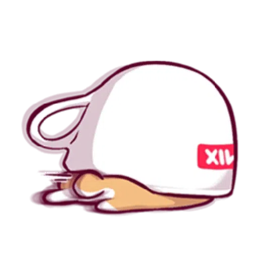 Marshmallow Shiba - work life - Sticker 23
