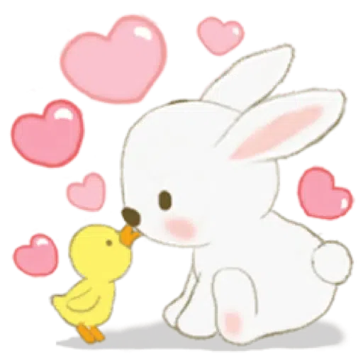 兔子家族 02 - 一堆小兔子+日常用語 (聖誕 新年) (2) - Sticker 21