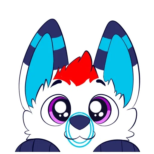 Fox on Fluffy 2 - Sticker 9
