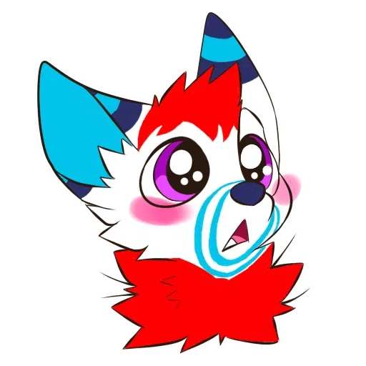 Fox on Fluffy 2 - Sticker 16