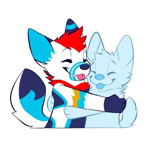 Fox on Fluffy 2 - Sticker 14