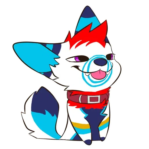 Fox on Fluffy 2 - Sticker 19