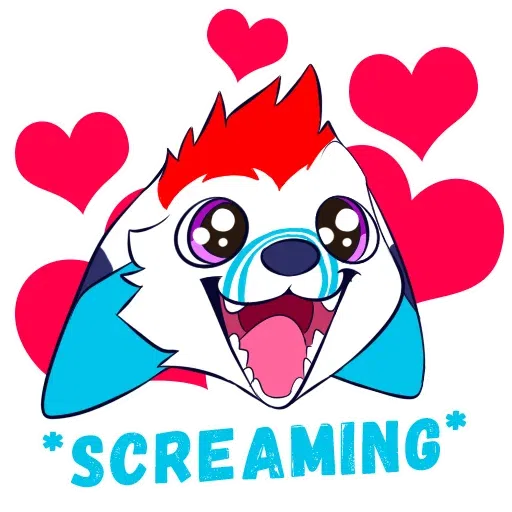 Fox on Fluffy 2 - Sticker 11