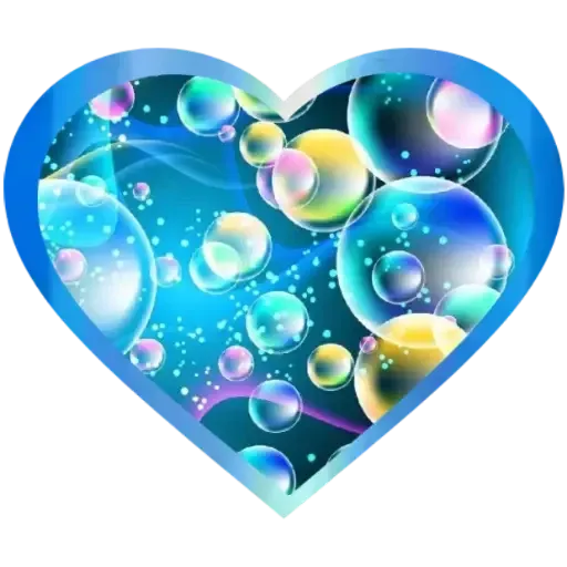 bleu hearts - Sticker 22