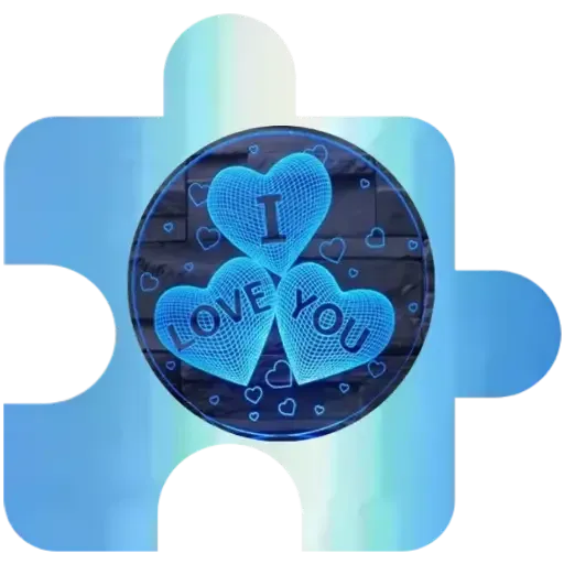 bleu hearts - Sticker 17
