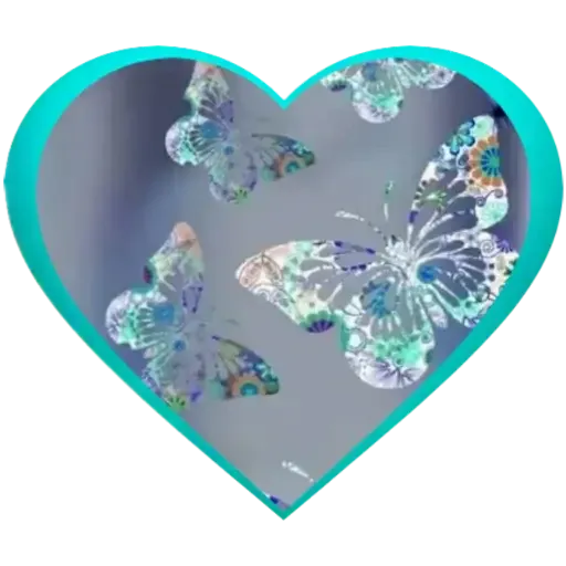 bleu hearts - Sticker 21