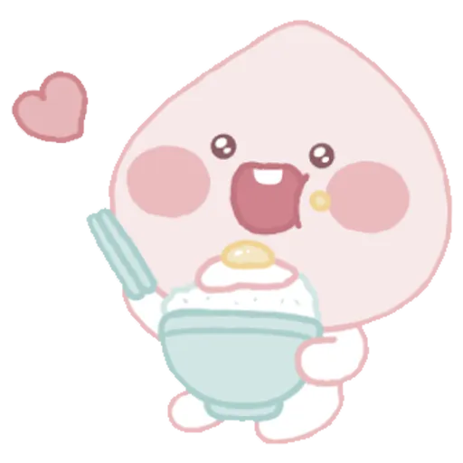 Baby apeach - Sticker 24