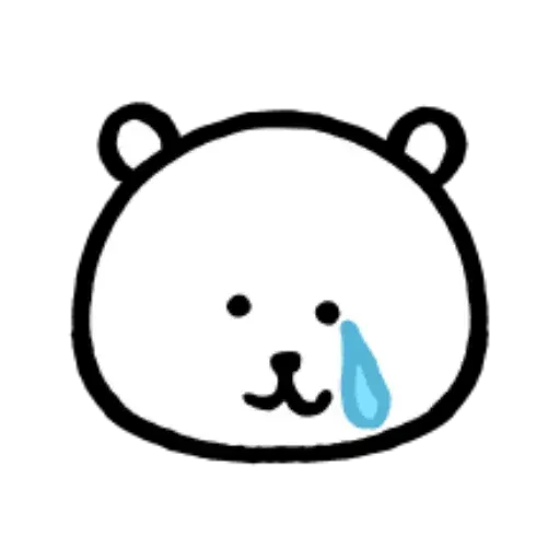 W bear emoji - Sticker 11