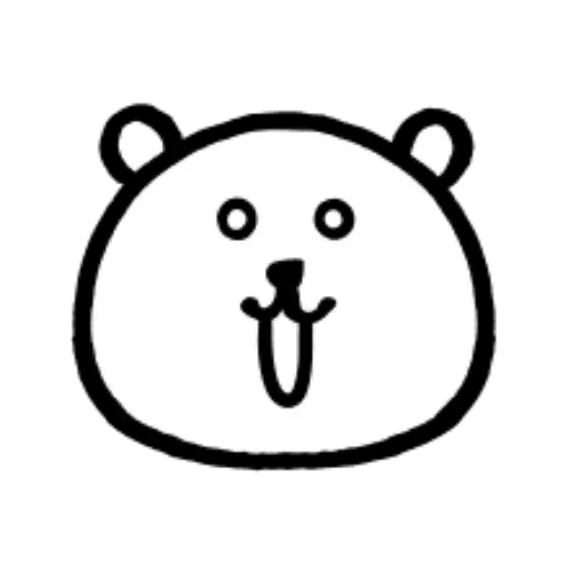 W bear emoji - Sticker 22