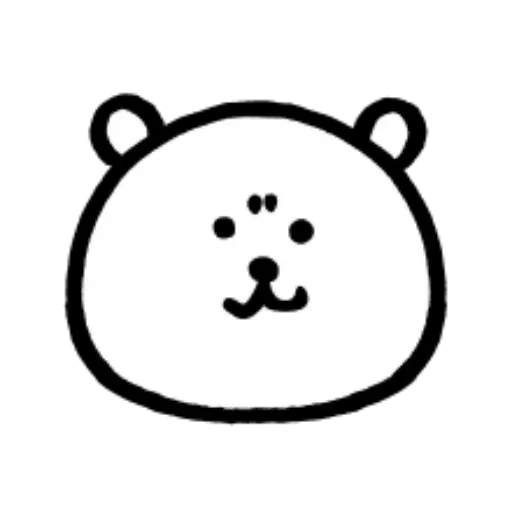 W bear emoji - Sticker 24