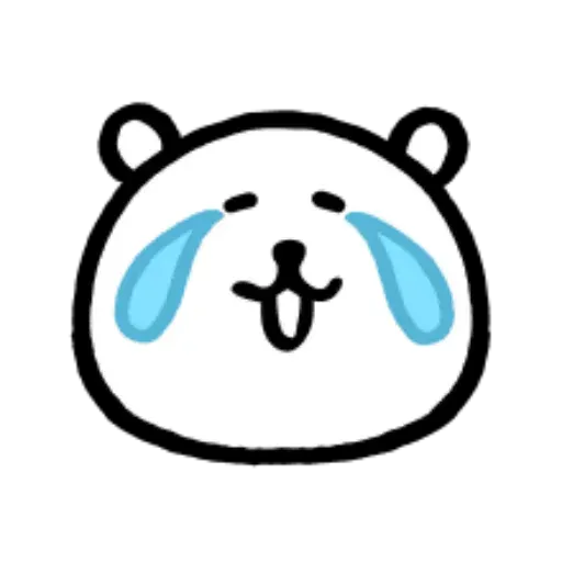 W bear emoji - Sticker 9