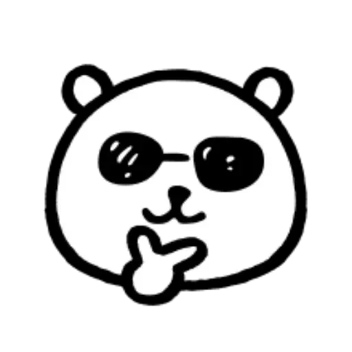 W bear emoji - Sticker 16